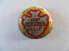 CHIEF OSHKOSH CORK LINED BEER~#754