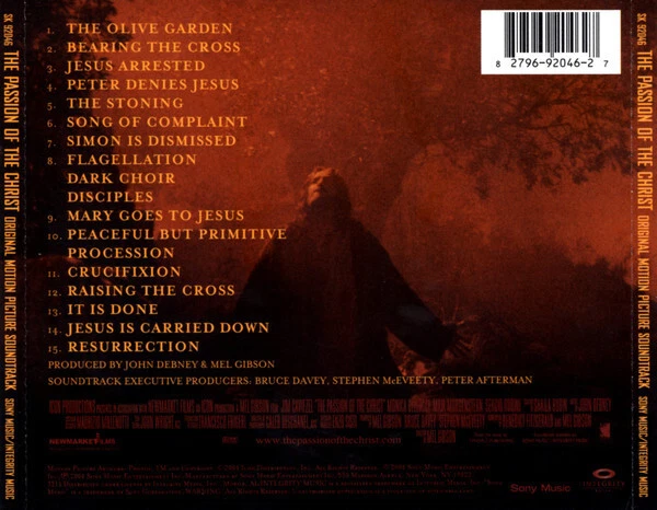 The Passion of the Christ (2004) Score CD / signed by Composer John Debney!! - Bild 2 von 2