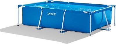 Pool Intex Small Family Frame Pool 3m x 2m x 0.75m For Summer Outdoors