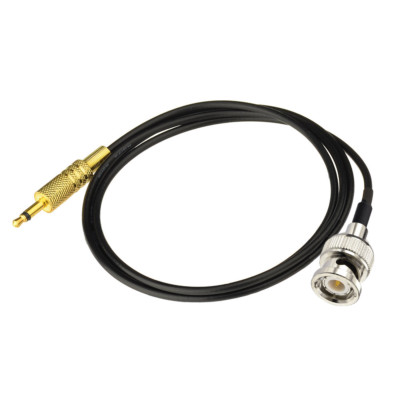 BNC male to 3.5mm mono 1/8'' TS plug CCTV Camera Monitor antenna 1M RG174 Cable