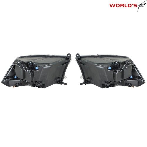 New For Dodge Ram 1500 2500 3500 2013-2018 Black Projector Headlights w/LED DRL - Picture 8 of 12