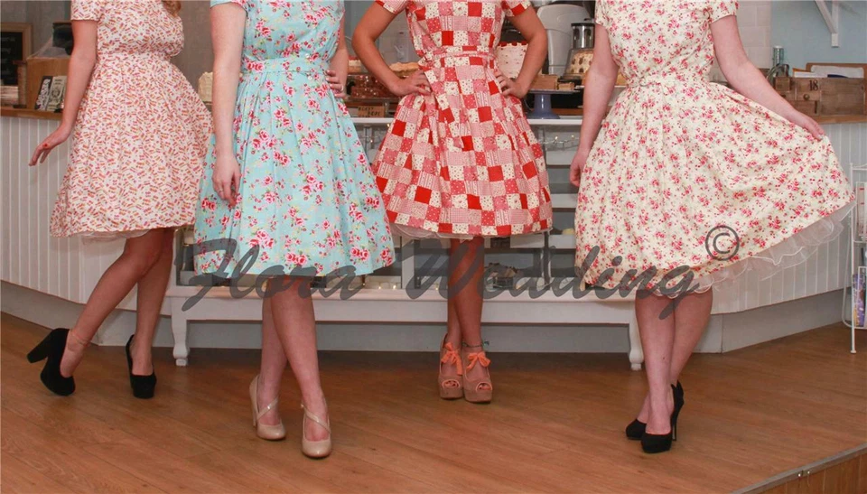 25" Retro Underskirt/50s Swing Vintage Petticoat/Rockabilly Tutu/Fancy Net Skirt - Image 2 of 4