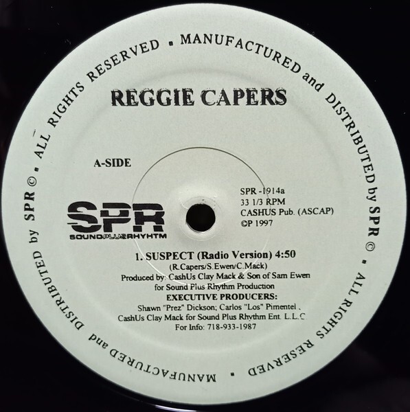 米12” Reggie Capers Suspect SPR1914 SRP /00250 Reggie Capers / Suspect 12