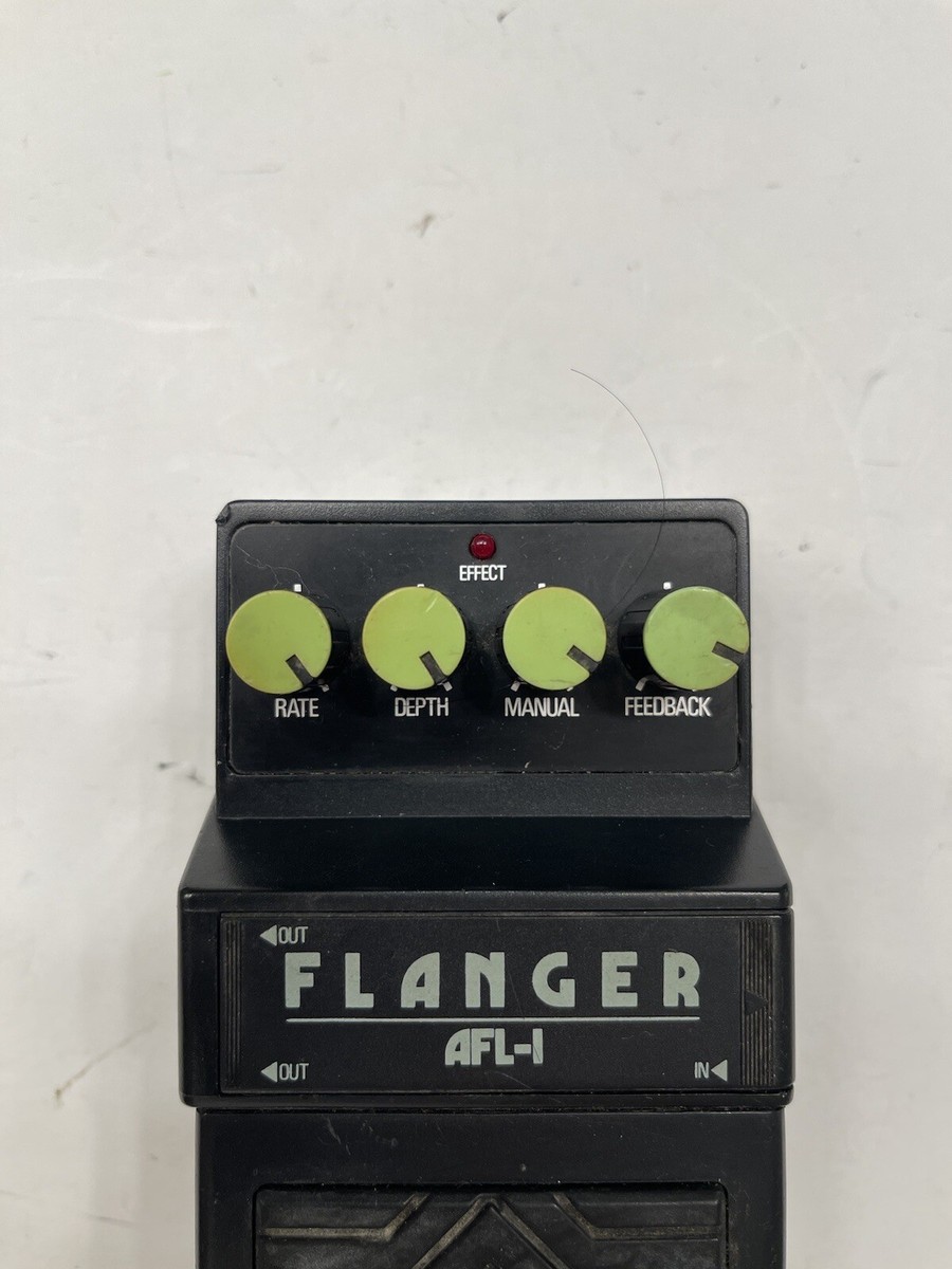 Aria AFL-1 Flanger Stereo Analog Rare Vintage Guitar Effect