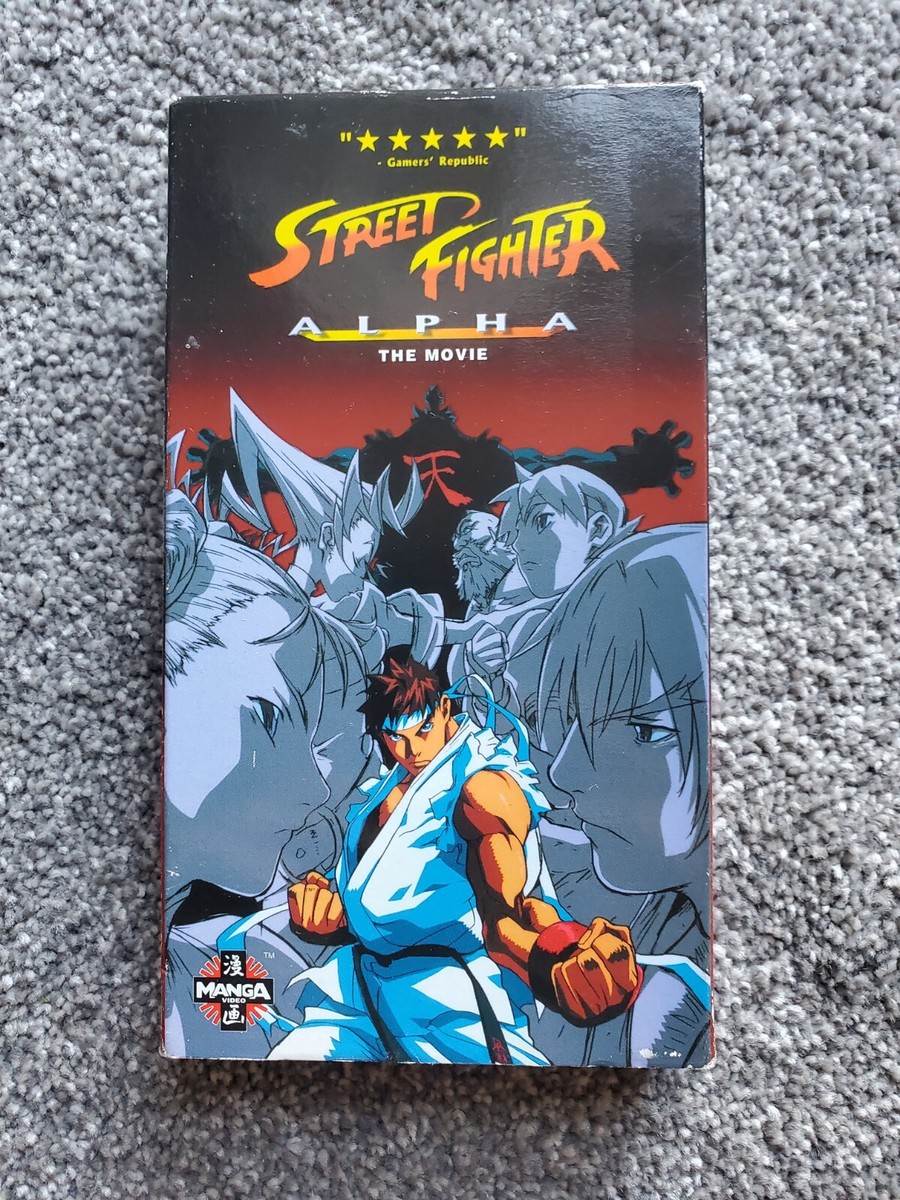 Vintage VHS Tape Street Fighter Alpha The Movie 660200406431| eBay