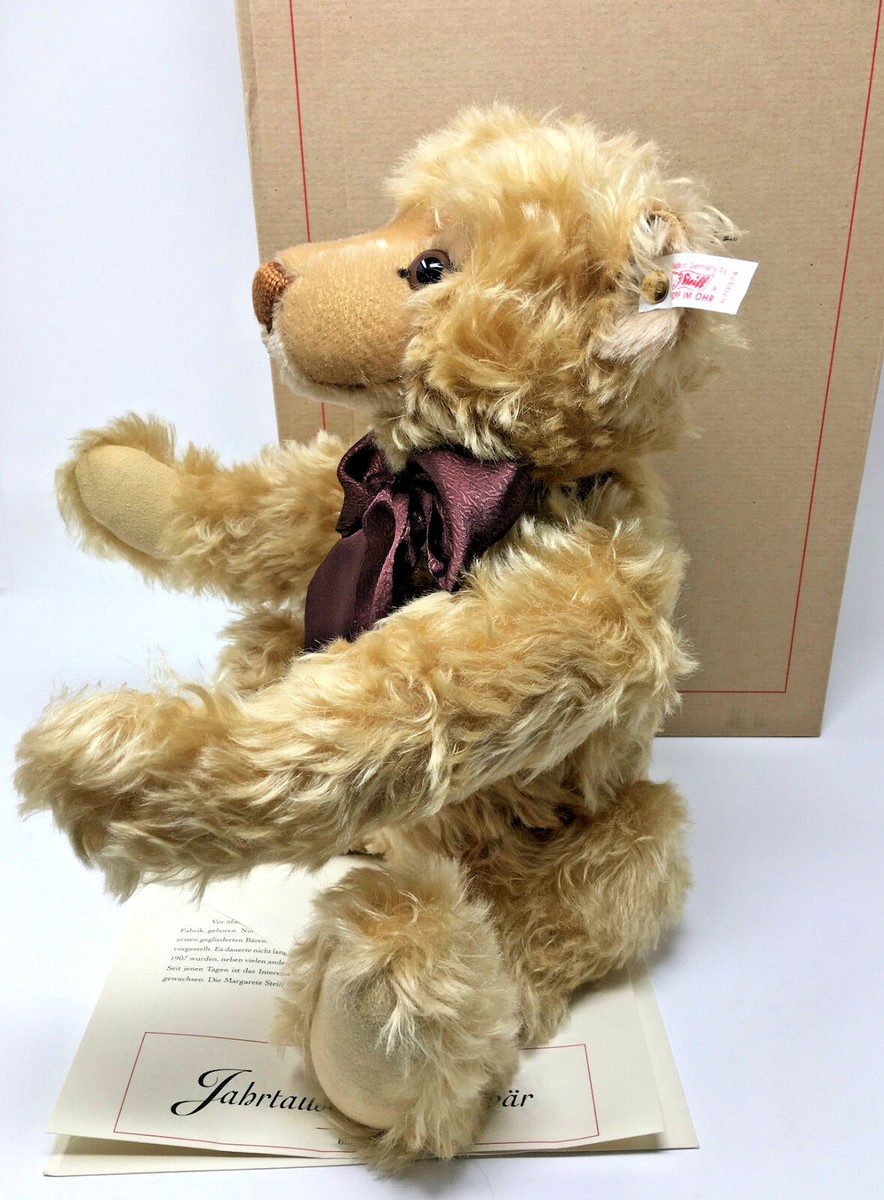 STEIFF MILLENNIUM TEDDY BEAR 1999/2000 EAN 670374 17 inches