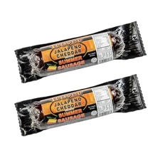 Summer Sausage Jalapeno Cheddar from Amish Country Slice and Enjoy Pack of 2