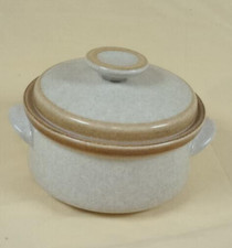 Mikasa Stoneware "Stone Manor" Covered Sugar Bowl