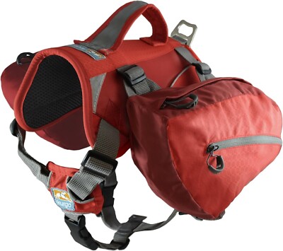 NWT Kurgo Baxter Red Dog Backpack, 3.75 liters
