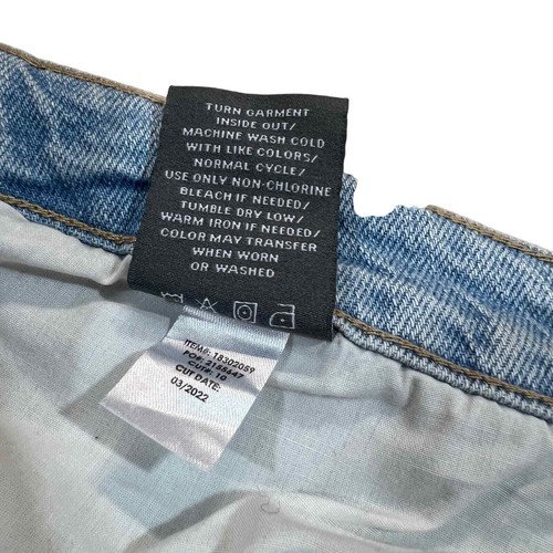 Torrid Damenjeans destroyed Stretch ausgefranster Saum leicht gewaschen Größe 28R - Bild 2 von 9