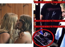 Brittany Snow signed "THE HUNTING WIVES" 8x10 Photo EXACT PROOF d Sexy Kiss COA