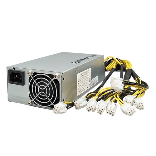 APW7 1800W Supply Mining PSU for Bitmain Antminer S9/+/A6/A7/R4/S7/E9 with1172 - Photo 5/10