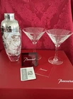 NIB FLAWLESS Unique BACCARAT France Crystal EQUINOXE 2 MARTINI & COCKTAIL SHAKER