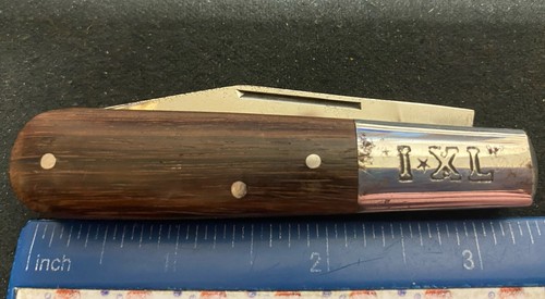 I-XL George Wostenholm Barlow Knife, Rosewood Handles - Picture 4 of 5