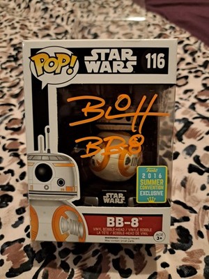 Funko Pop Star Wars BB-8 #116 Exclusive Summer Con 2016 Signed by Brian Herring