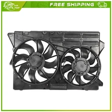 Replacement Radiator AC Condenser Fan Fit For 19 Ford Police Interceptor Utility