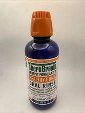 TheraBreath Healthy Gums Oral Rinse Fight Gingivitis Clean Mint 16oz Exp. 05/26