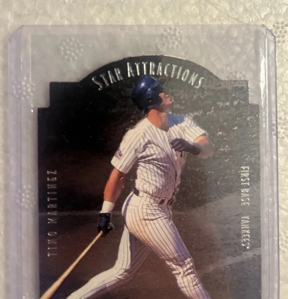 1997 Upper Deck - Star Attractions Tino Martinez #SA8 - Image 3 of 3
