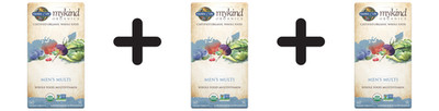 3 x Garden of Life Mykind Organics Men's Multi - 60 tabs (722,17 EUR/kg)