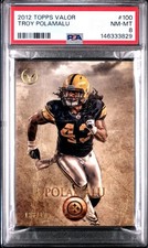 2012 Topps Valor Gold Troy Polamalu Steelers /170 Football Card