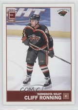 2003-04 Pacific Exhibit Blue Back 21/275 Cliff Ronning #75 0t6