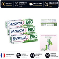 Sanogyl Dentifrice Soin Complet Bio 75 ml - Lot de 3