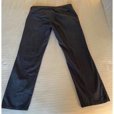 Hugo Boss Men's Chinos Str Leg UK 34 Navy Zip withButton Fasten w/4 Pockets A 