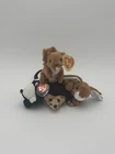 Ty Beanie Babies Vintage Lot Of 4, With Tags, Park Wildlife, Rare