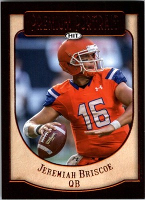 2018 SAGE HIT Premium Portrait #PP16 Jeremiah Briscoe - FB