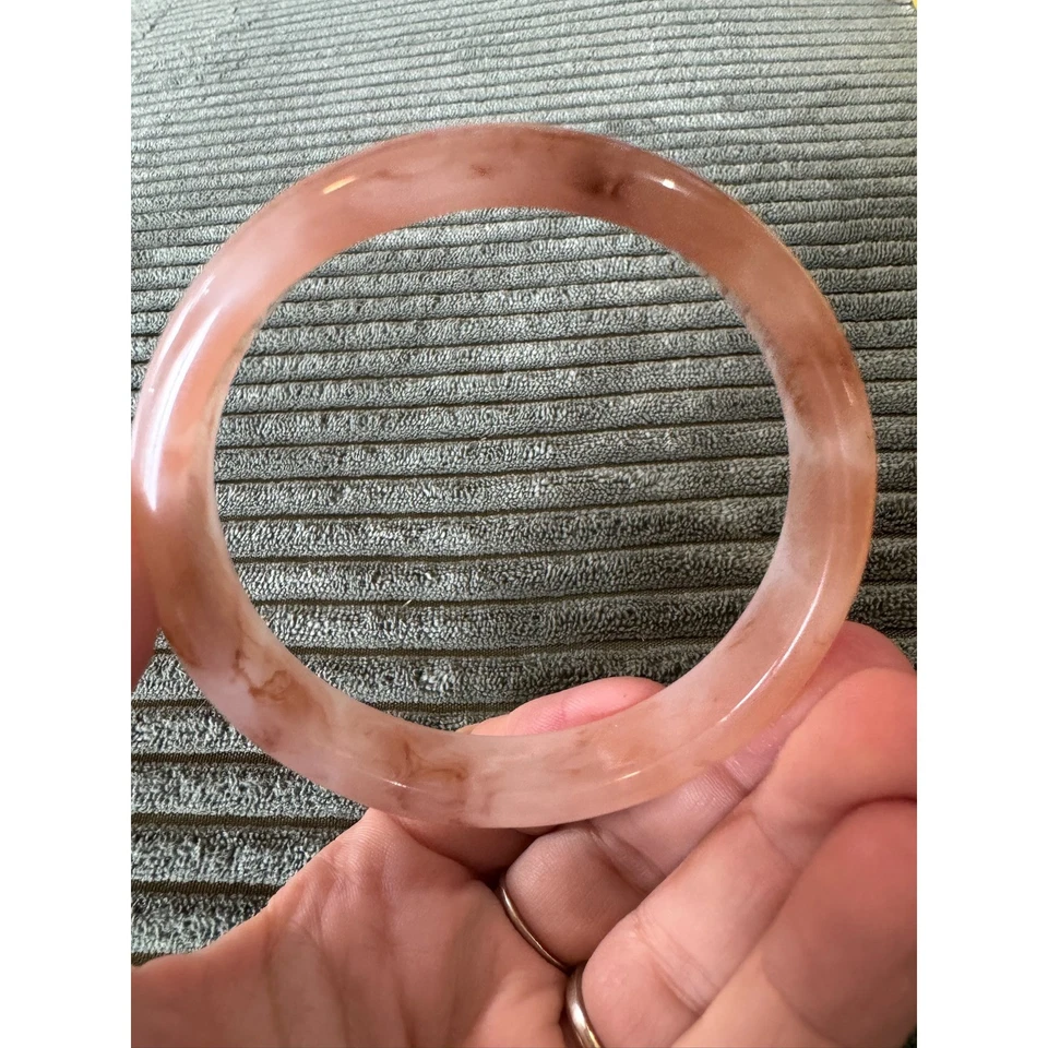 Brazalete Brazalete Lucita Rosa Mármol Para Mujer Moda Joyería Accesorio Foto 3 de 4