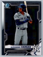 2021 Bowman Draft #BDC-121 Alexander Vargas Chrome *ZE