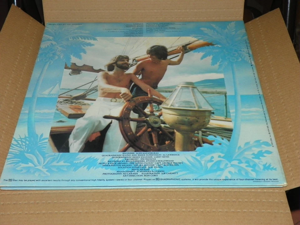 Loggins & Messina "Full Sail" NEVER PLAYED 1974 Quadraphonic Vinyl - Image 2 of 4