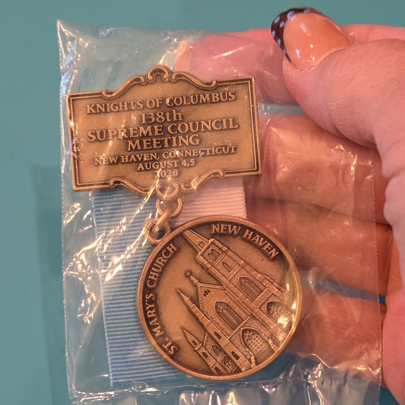 2020 Knights Of Columbus 138th Anniversary Supreme St. Louis Missouri Medal