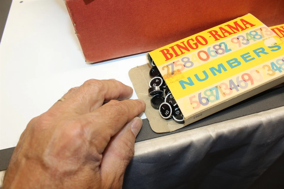 Vintage Bingo-Rama Game Set #2265 Ca. 1960's Collectible - Image 4 of 4