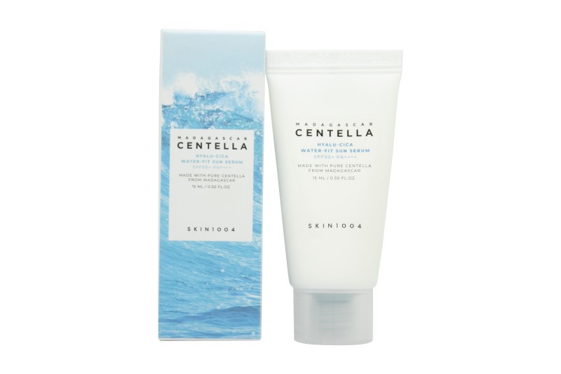 Skin1004 Madagascar Centella Hyalu-Cica Water-Fit Sun Serum 15ml - Image 3