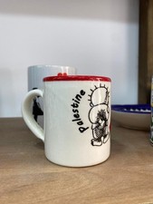 Arabic Palestine Map Coffee Mug Unique Cultural Design