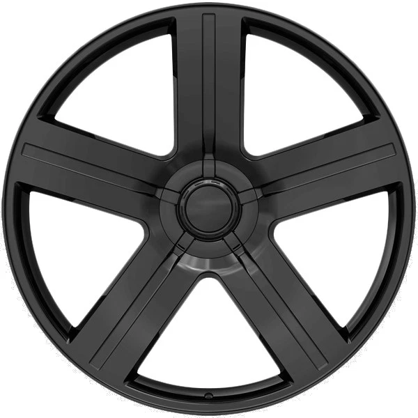 (Set of 4) OE Performance 147B 22x9 6x5.5" +31mm Gloss Black Wheels Rims - Image 4 of 4