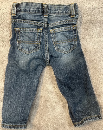 B'Gosh Blue classic jeans 6-9M - Picture 2 of 6