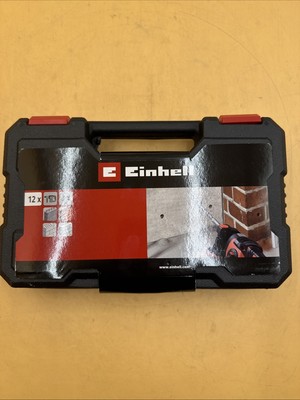 kwb SDS-Plus Hammer-Bohrer-Set, 12-teiliges Stein- u. Beton-Bohrer Satz im Ku...
