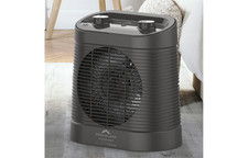 Dreamland Silent Power Portable Fan Heater Cooler Quiet Mark Rapid Heat Light