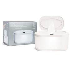 Munchkin Touch Free Baby Wipe Warmer w/ Nightlight  Motion Sensor, White
