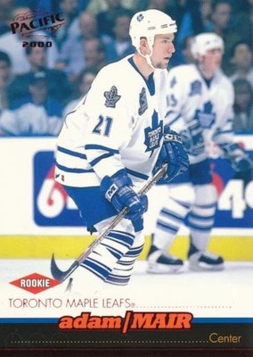 1999-00 Pacific RED #412 ADAM MAIR - Toronto Maple Leafs
