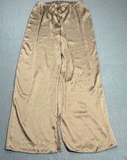 SKIMS Soft Lounge Wide Leg Pants Womens Large 30x30 Side Slit Featherweight