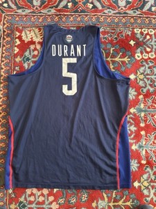 Maillot Authentique Kevin Durant USA Olympics Signé - Pièce De Collection PSA