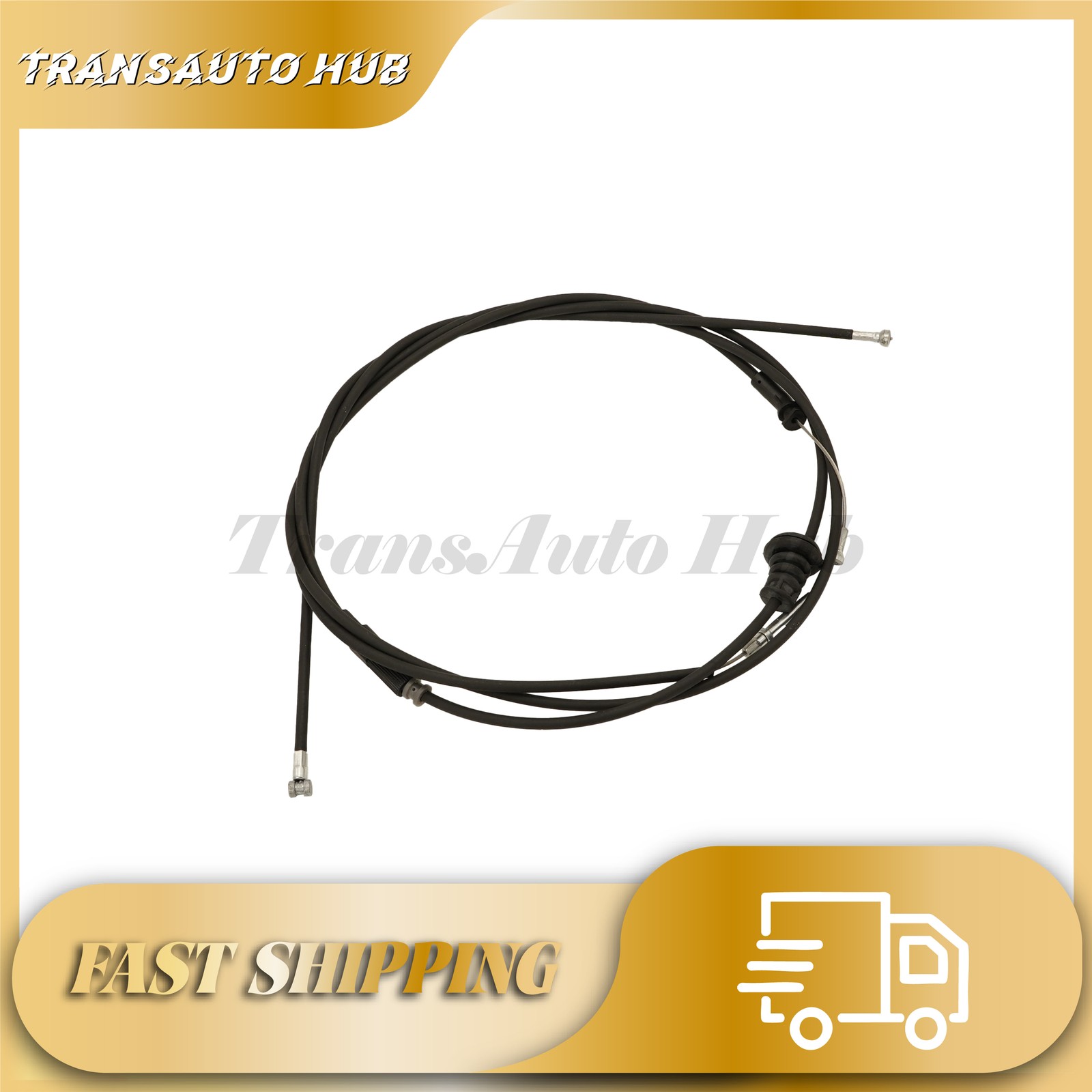 3W0823531 For Bentley Continental GT GTC Flying Spur Front Hood Unlock Cable US