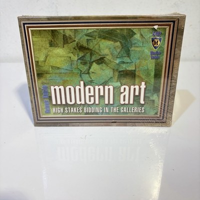 NEW Modern Art High Stakes Bidding in the Galleries Board Card Game
