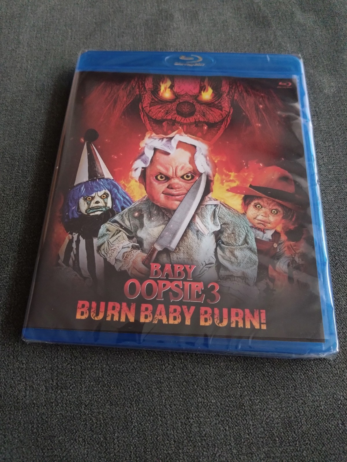 BABY OOPSIE 3 - BURN BABY BURN - Full Moon Blu Ray - REGION FREE