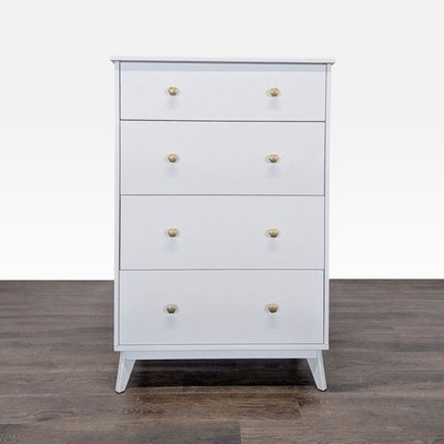 Pottery Barn Teen Keaton Four Drawer Modern Dresser | eBay Pottery Barn Teen Keaton Four Drawer Modern Dresser | eBay