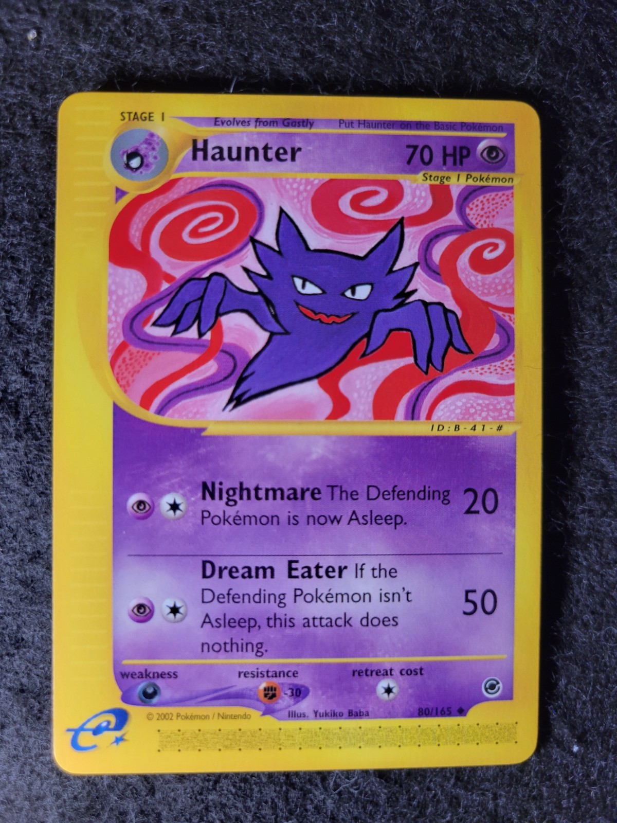 Pokemon - e-Expedition - Haunter 80/165
