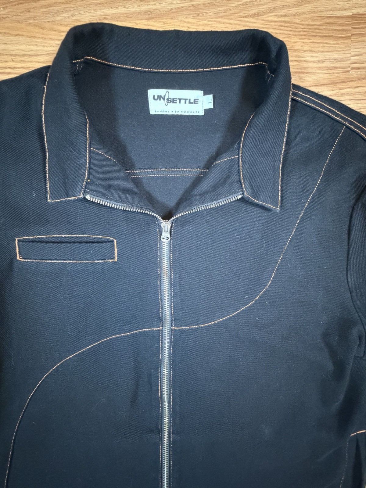 UNSETTLE brand Frequency Modular Black Jacket Men… - image 4